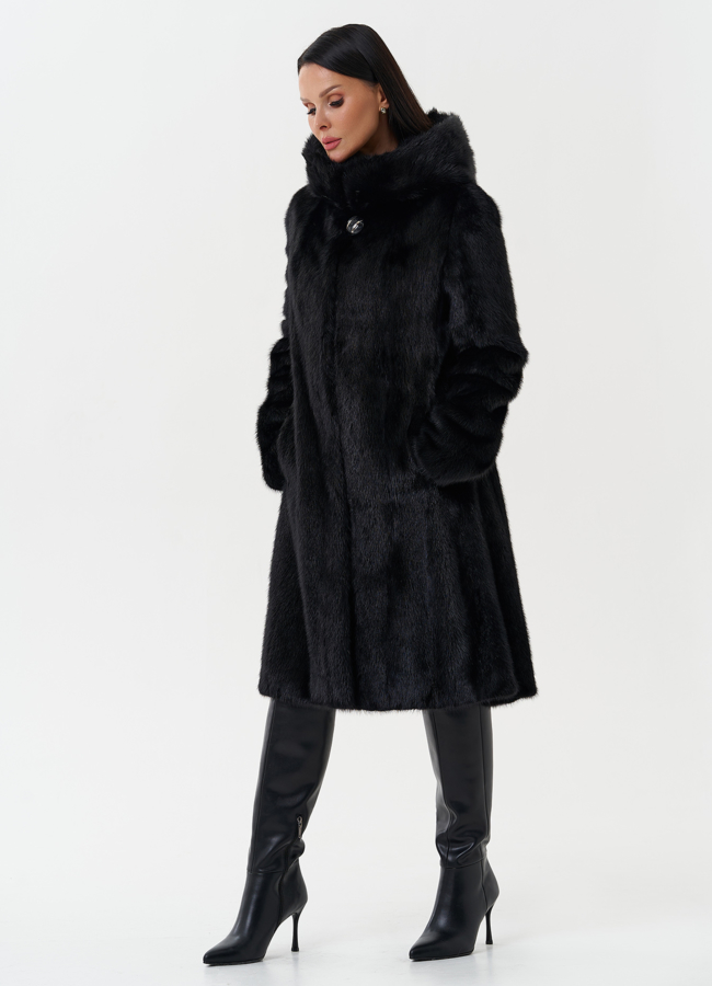 Шуба норка модель № 29465 универмаг малина