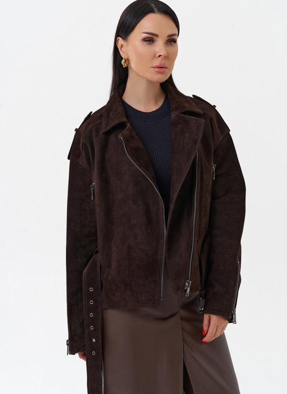 Куртка женская из замши