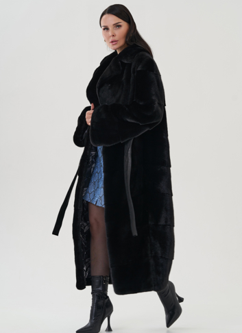 Шуба из аукционного меха норки