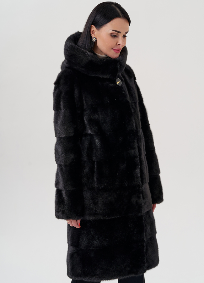 Шуба из норки модель № 24728 универмаг малина