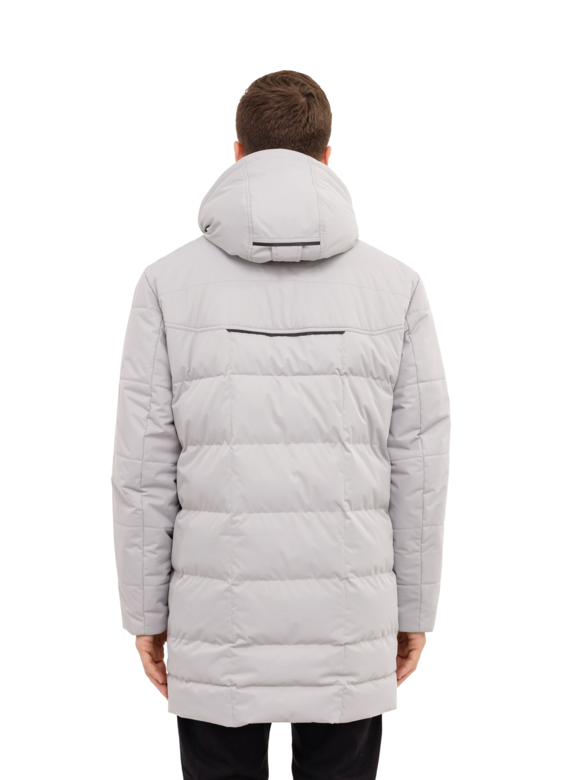 Пуховик мужской с капюшоном 