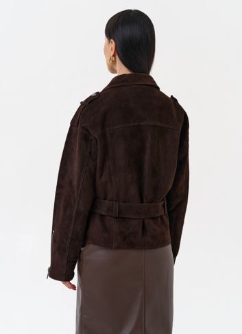 Куртка женская из замши