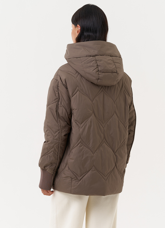 фото Женская куртка с капюшоном модель № 31288