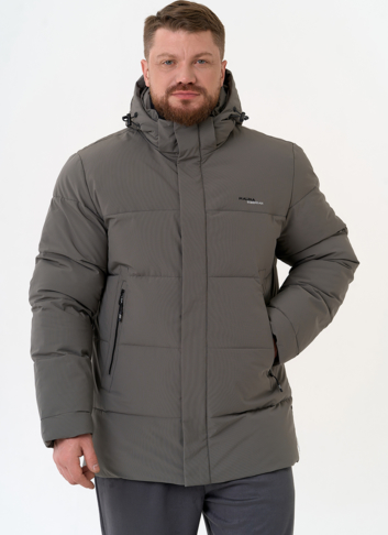 Мужской пуховик с капюшоном 