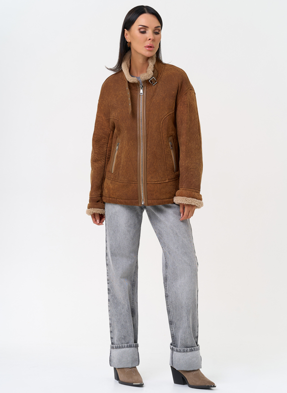 Дубленка натуральная женская 