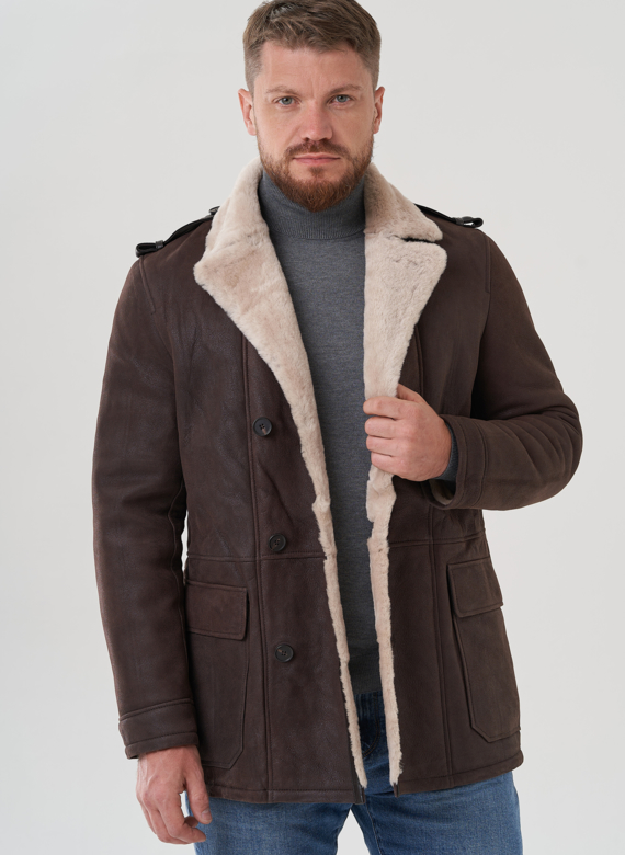 Мужская дубленка 