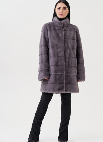 Шуба из норки 