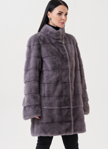 Шуба из норки 