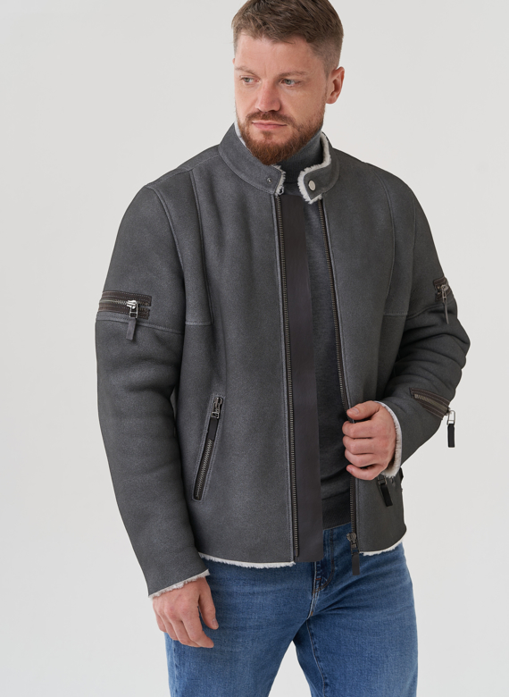 Мужская дубленка 